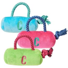 Cosmo Furbabies Purse Plush Rope Toy Assorted Colors - 1 count