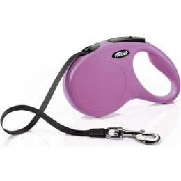 Flexi Classic Pink Retractable Dog Leash - Medium 16' Long